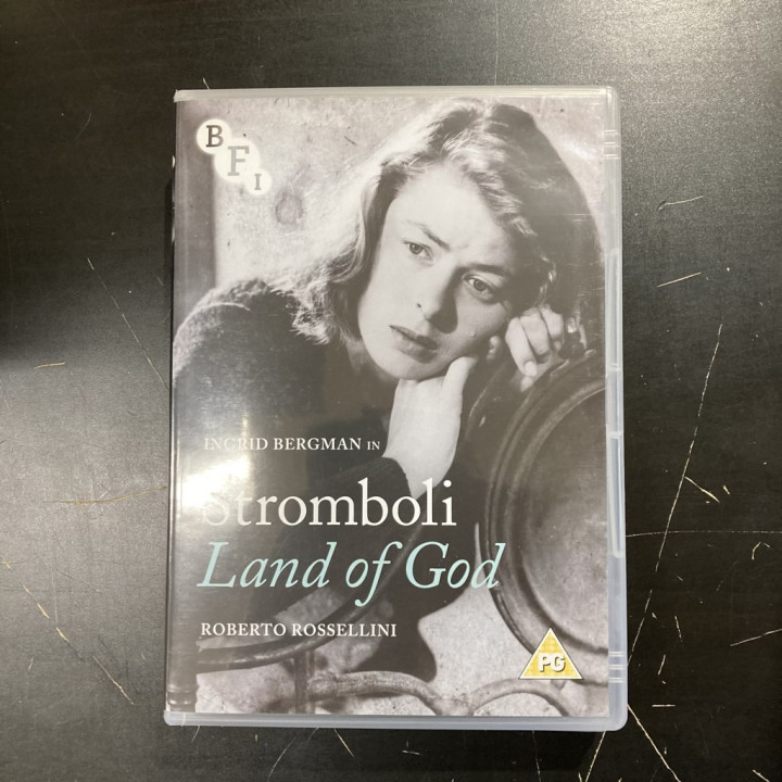 Stromboli - Land Of God DVD (VG+/M-) -draama- (ei suomenkielistä tekstitystä/englanninkielinen tekstitys)